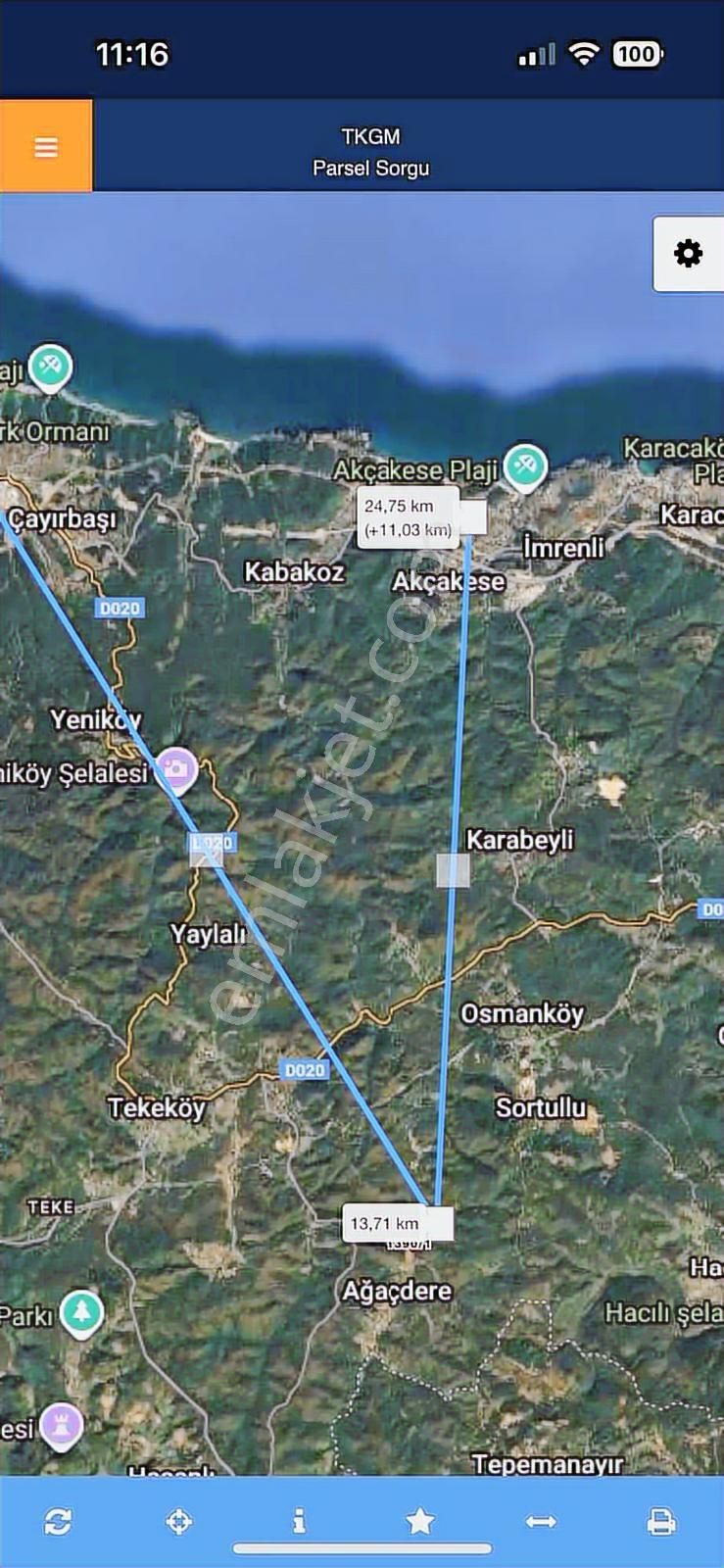 Re/max Anka'dan Komple Dere Su Ve Yola Cepheli Fırsat Arazi - Görsel 13