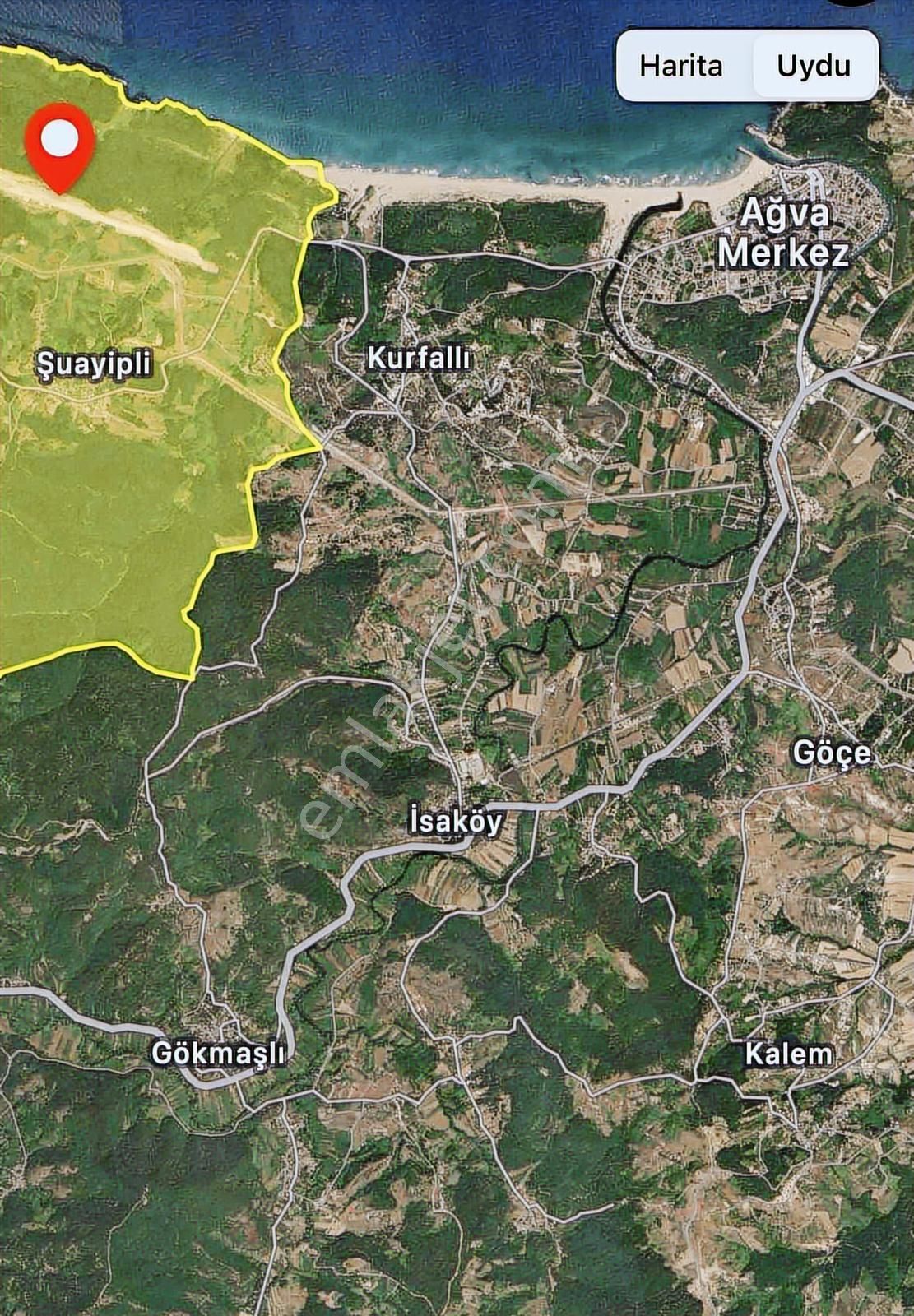 Şile Remaxanka Güvencesiyle Ağva'da Denize Nazır Fırsat Arazi - Görsel 10