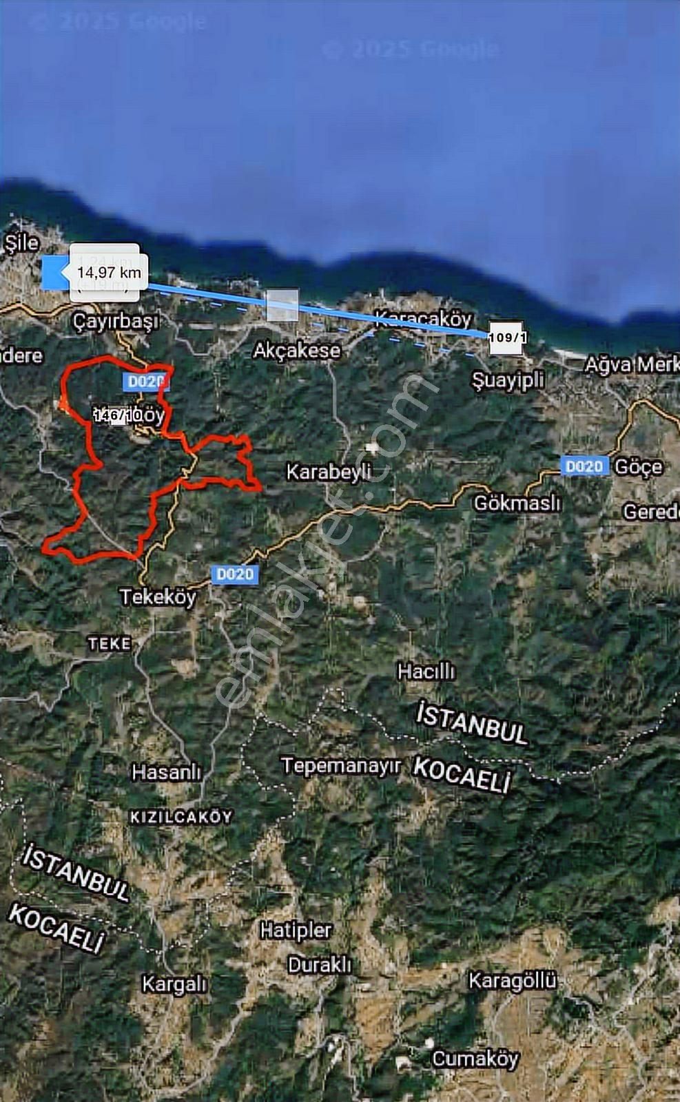 Şile Remaxanka Güvencesiyle Ağva'da Denize Nazır Fırsat Arazi - Görsel 6