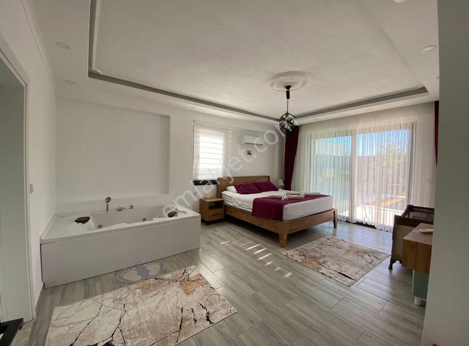 Fethiye Eldirek De Havuzlu Eşyalı Jakuzili 2+1 Kiralik Villa - Görsel 9