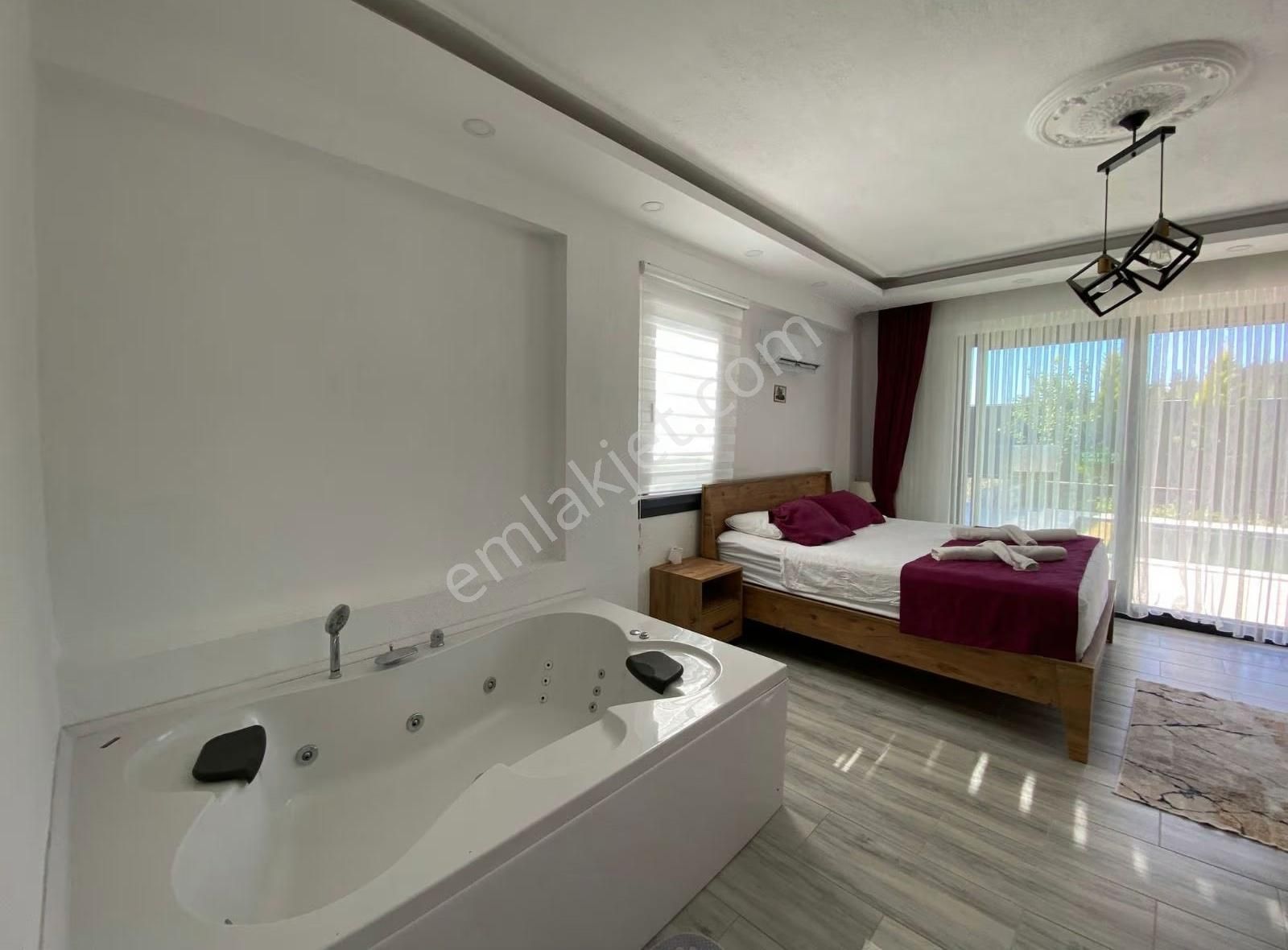 Fethiye Eldirek De Havuzlu Eşyalı Jakuzili 2+1 Kiralik Villa - Görsel 20