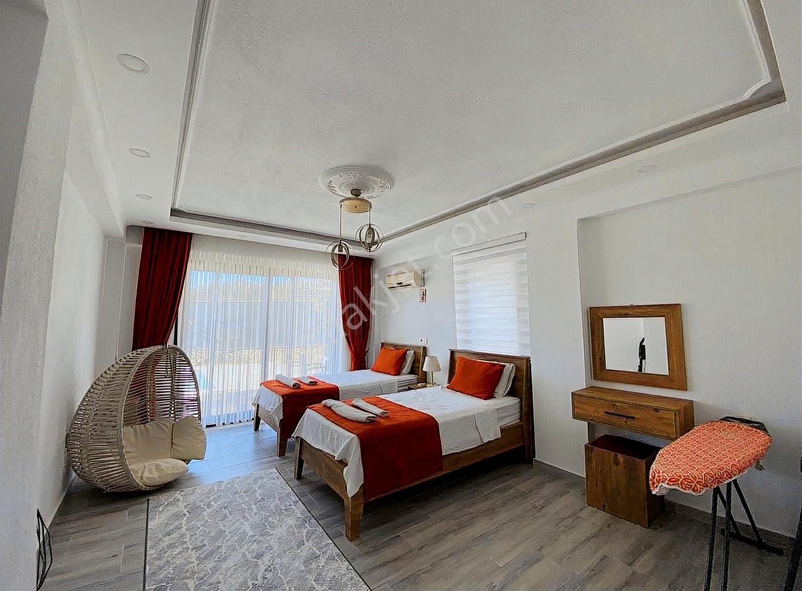 Fethiye Eldirek De Havuzlu Eşyalı Jakuzili 2+1 Kiralik Villa - Görsel 22
