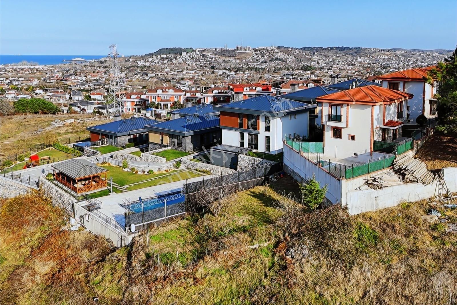 Remax Anka'dan Deniz Manzaralı Müstakil Site'de Satılık Villalar - Görsel 28