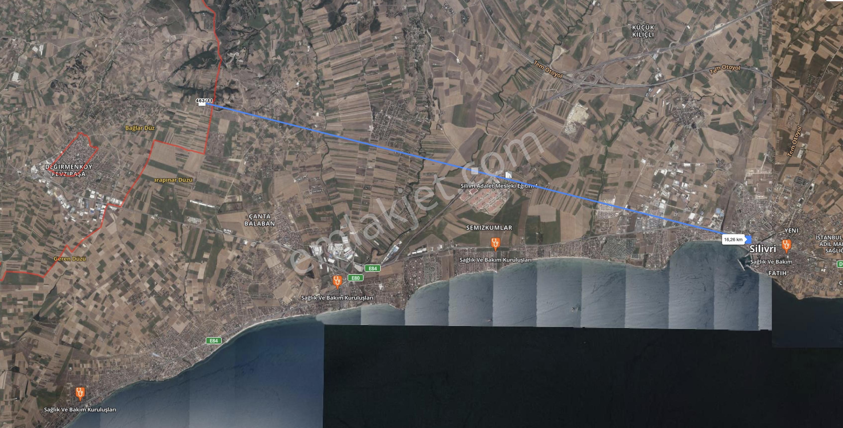 Silivri Değirmenköy'de 2.525 M2 Tek Tapu Yatırımlık Arsa - Görsel 6