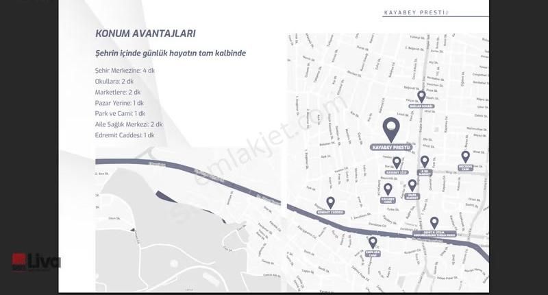Liva'dan Kayabey Prestij De Lansman Fiyatlarıyla 3+1 Daire - Görsel 18