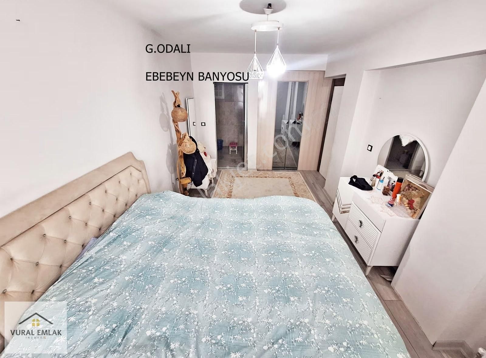Vural Emlaktan 3+1 İskanlı Köşe Başı 150m2 G.odalı Cam Balkonlu - Görsel 4