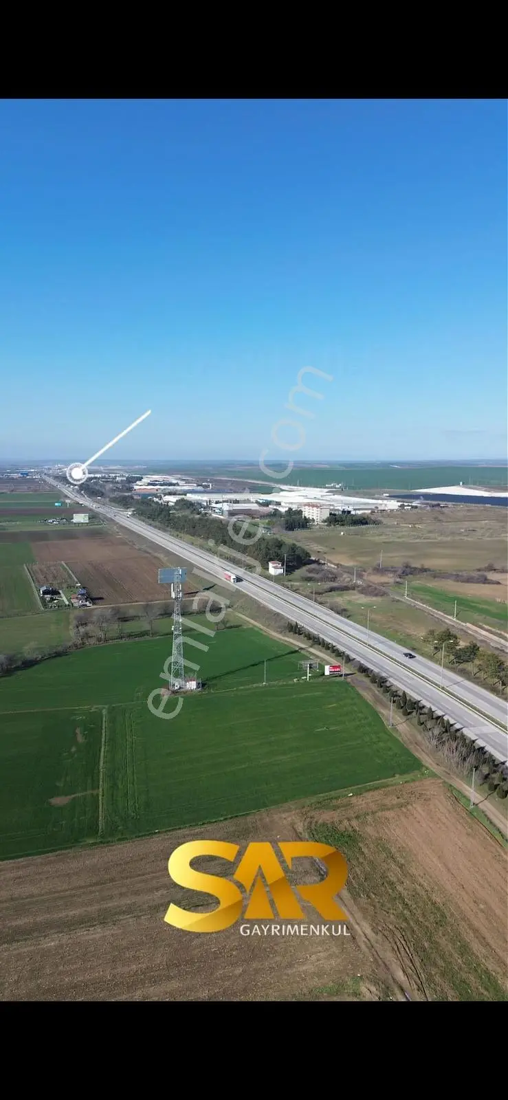 Edirne Yenikadın Köyü Caddeye Sıfır Yatırımlık Arazi - Görsel 3