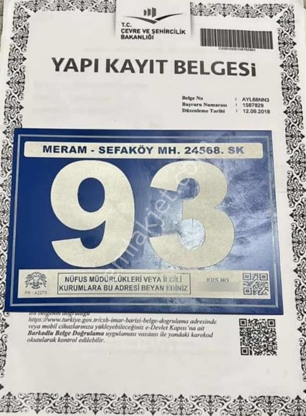 Meram Sefaköy Mahallesinde Elektriği Suyu Mevcut Tek Tapu Bahçe! - Görsel 25