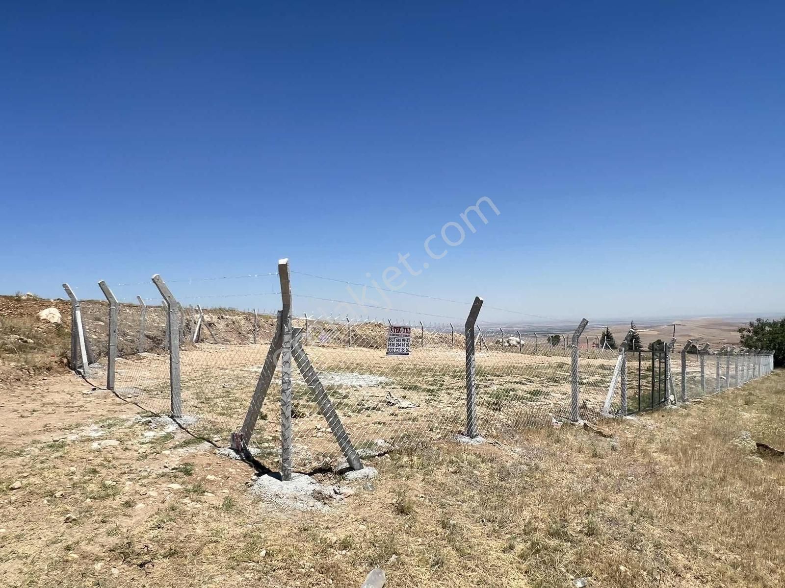 Bayat Şahintepesinde 1.270 M2 Müstakil Konya Manzaralı Bahçe