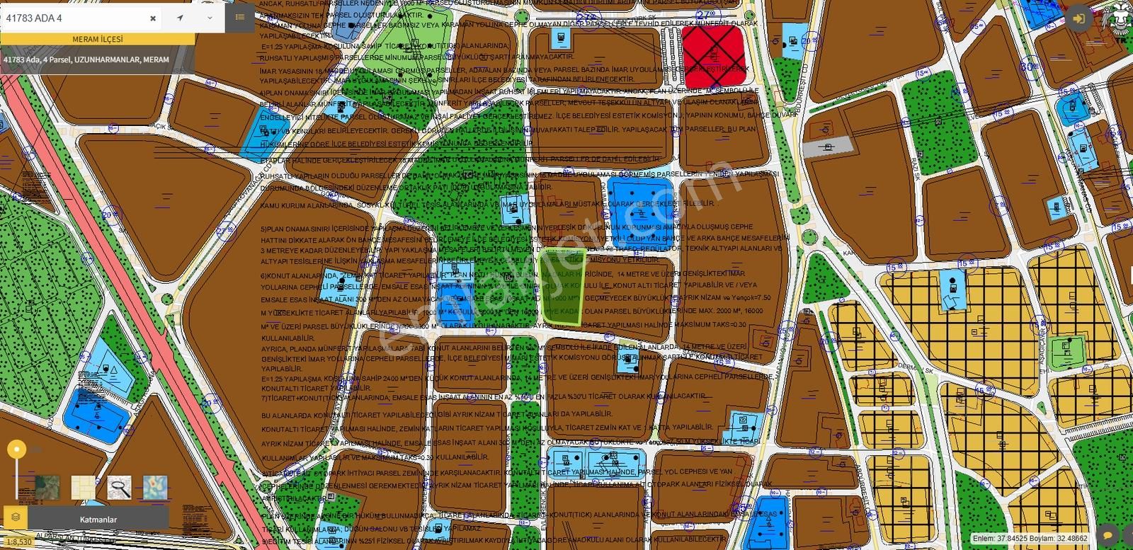 Meram Uzunharmanlar Mahallesinde Daire Getirisi Olan 80 M2 Hisse - Görsel 3