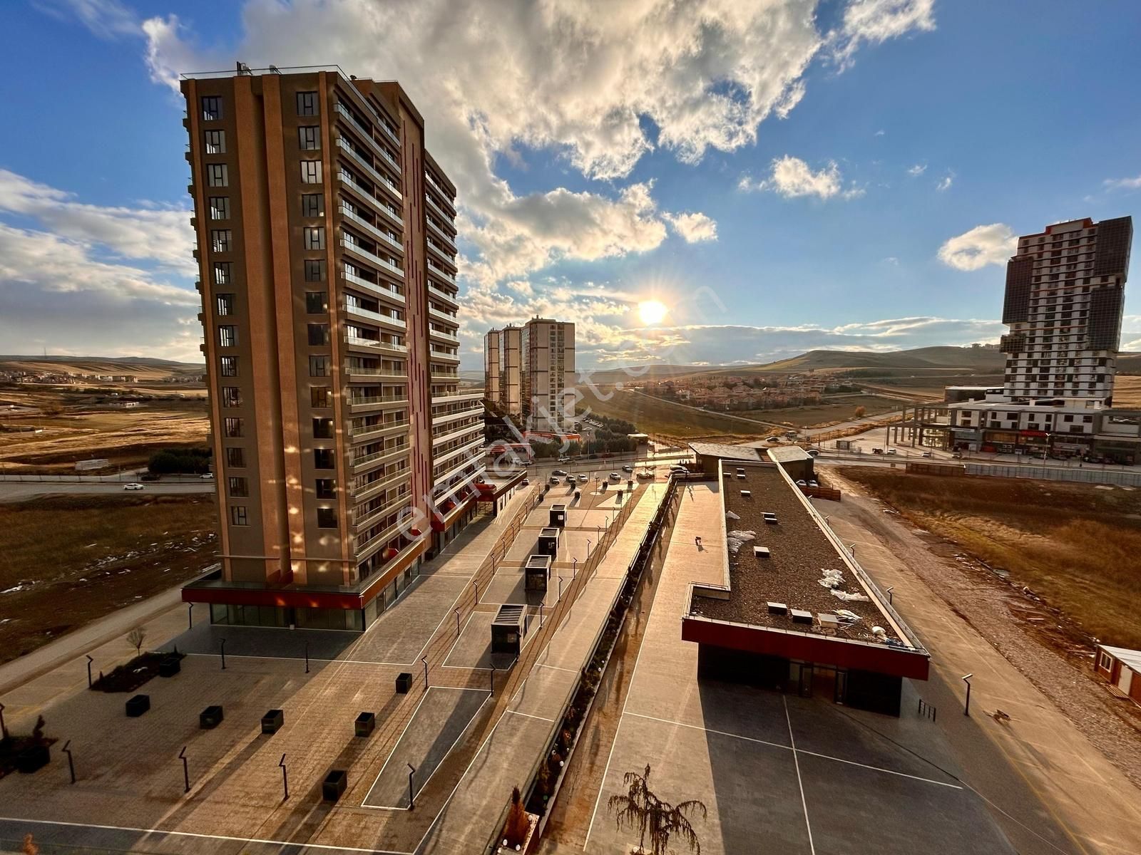Yaşamkent Bordo Yaşam Sitesi | Kiralık 1+1 | 8. Kat - Görsel 11