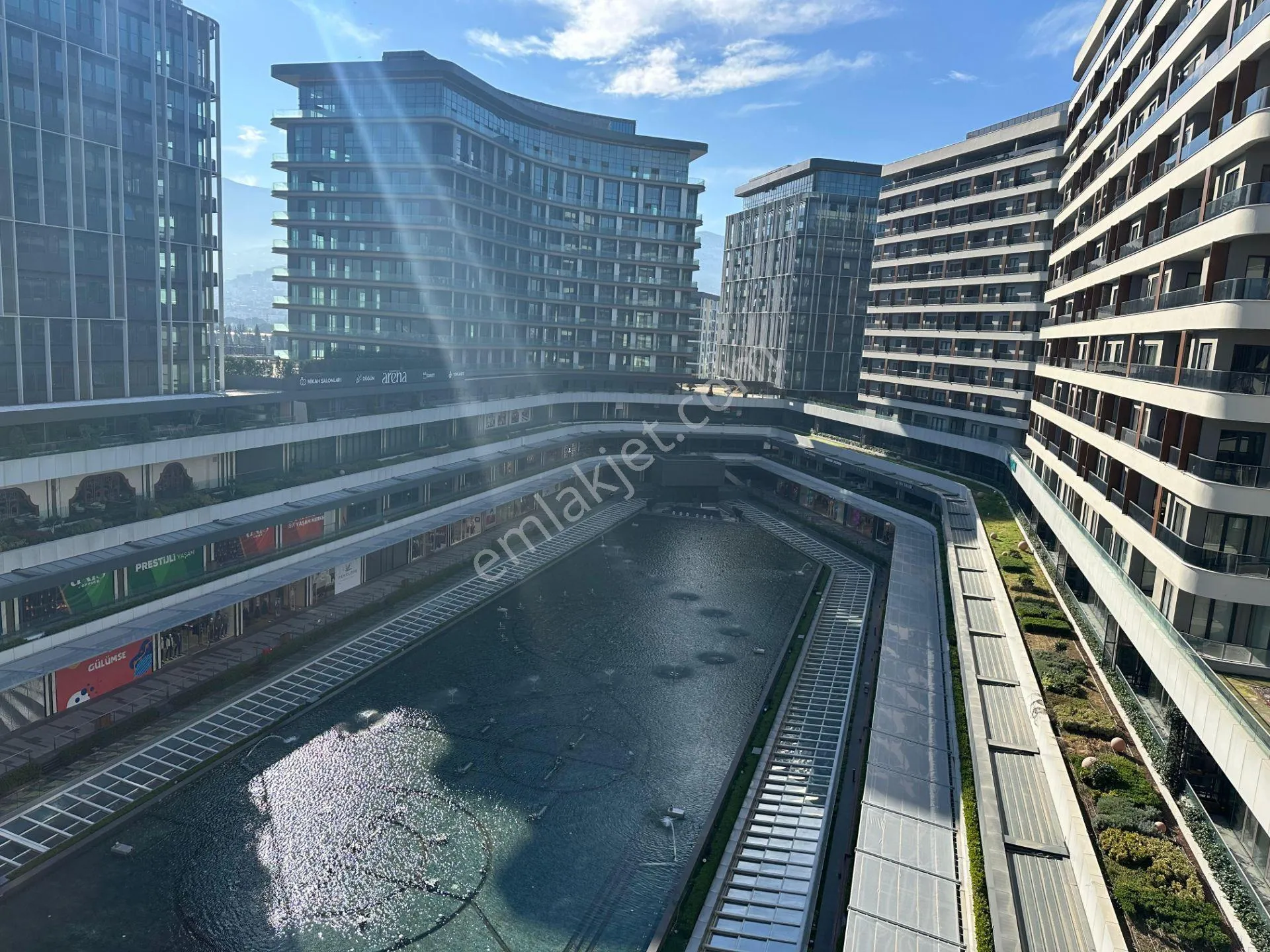 Bursa Downtown'da Havuz Manzaralı, Full Eşyalı 2+1 Kiralık Daire - Görsel 10