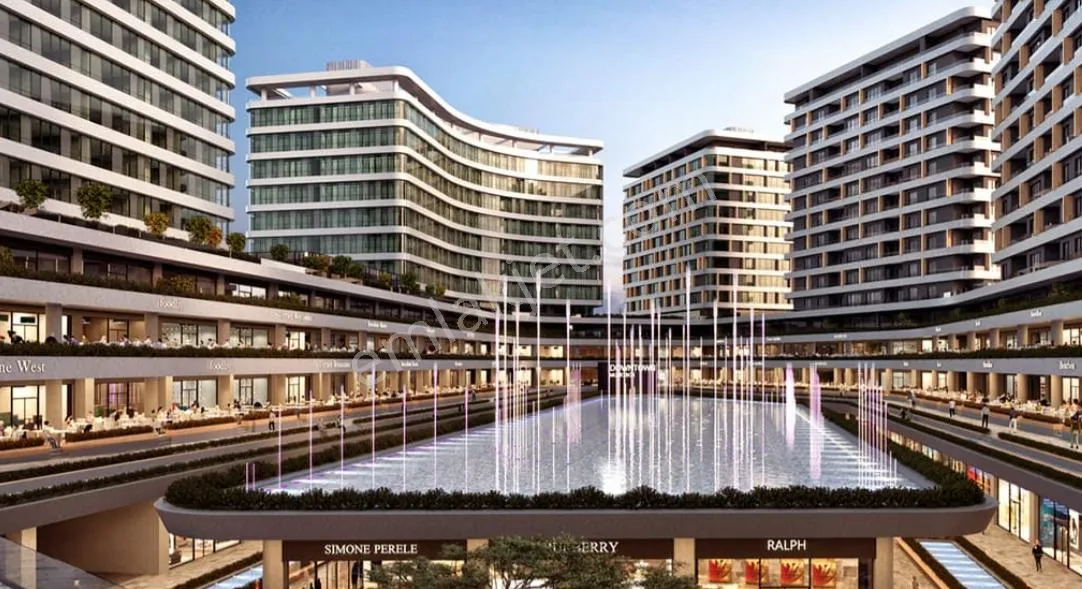 Bursa Downtown'da Havuz Manzaralı, Full Eşyalı 2+1 Kiralık Daire - Görsel 2