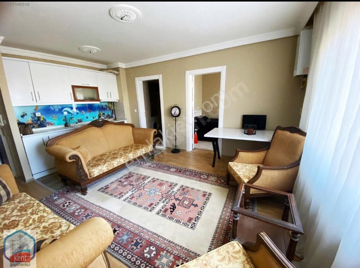Kent'ten Muhtarlık Yakını Full Eşyalı 1+1 Kiralık Daire.***