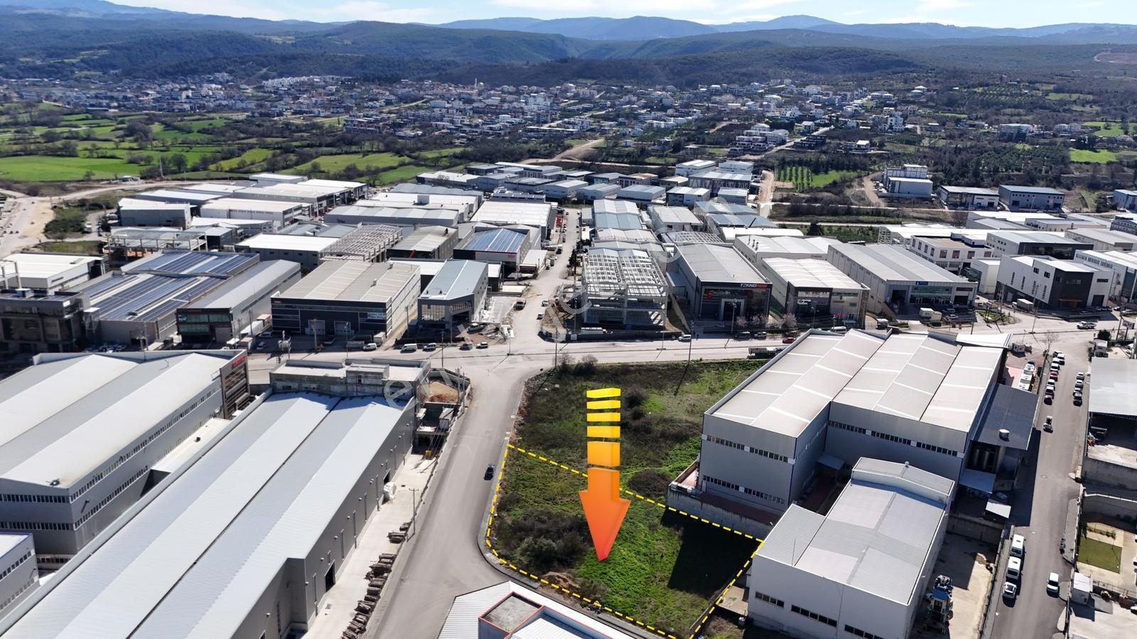 Bursa Nilüfer Kayapa Osb'de Sanayi İmarlı Satılık 2077 M² Arsa - Görsel 7