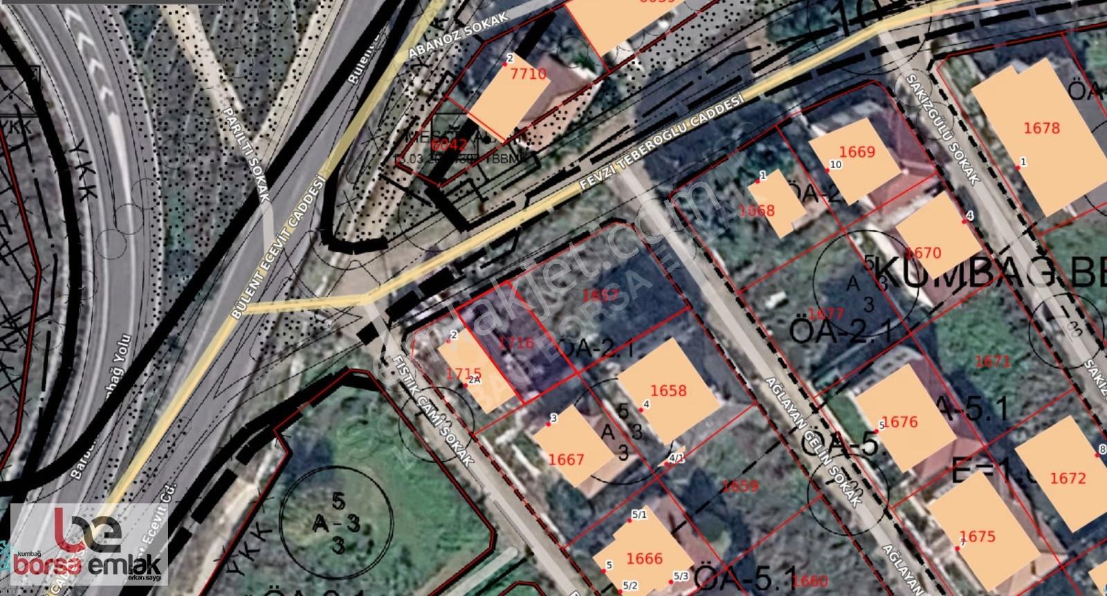 Kumbağ'da Gündal Plajına Yakın 185 M2 Blok Nizam Satılık Arsa - Görsel 9
