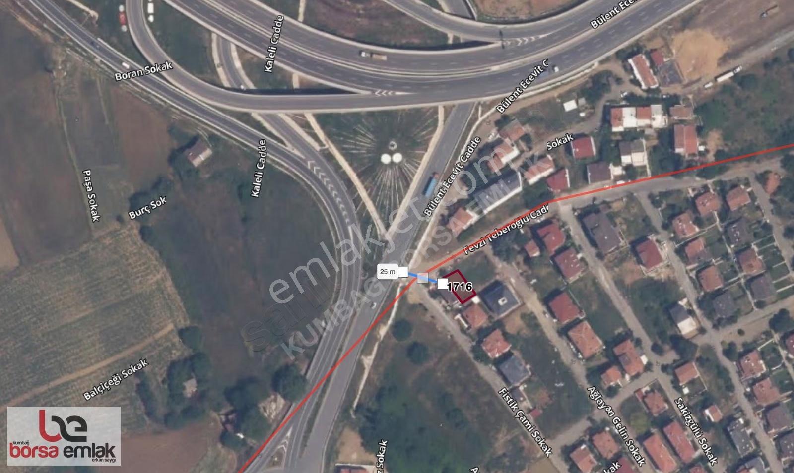 Kumbağ'da Gündal Plajına Yakın 185 M2 Blok Nizam Satılık Arsa - Görsel 23