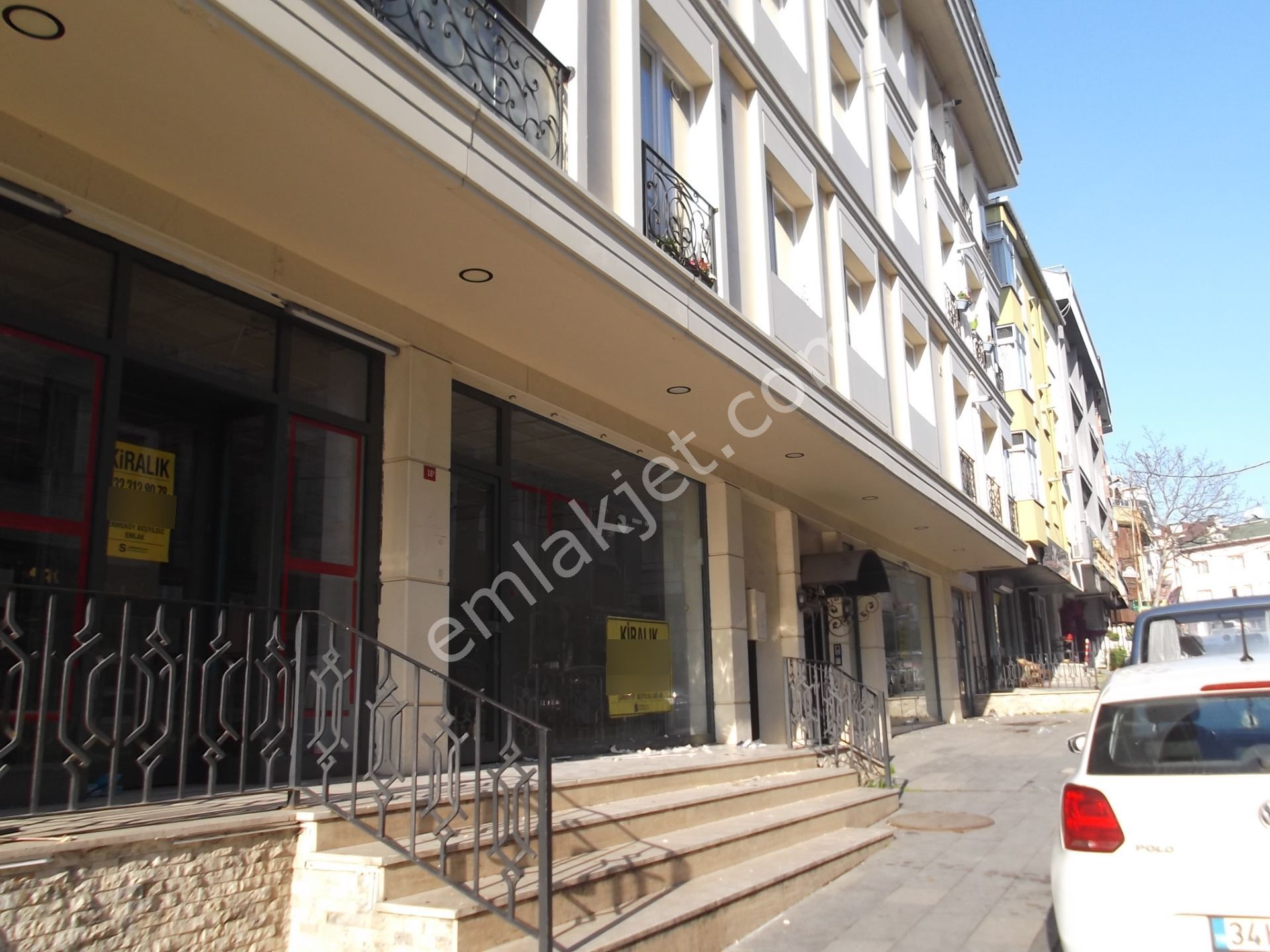 Beşyldz Girişi Yola 25 Mt Cepheli Zemin Katta Boş 375 M2 Dükkan - Görsel 2