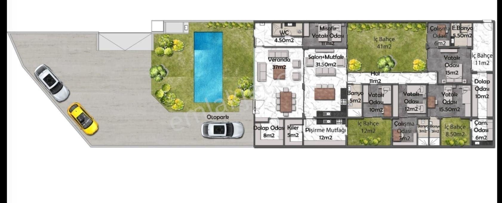 Birgi Tarihin Kalbinde,doğayla İç İçe Müstakil Özel Vilalar