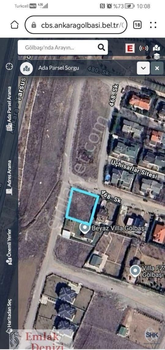 Gölbaşı Karşıyaka Mah. Tek Tapu Köşe Parsel - Görsel 3