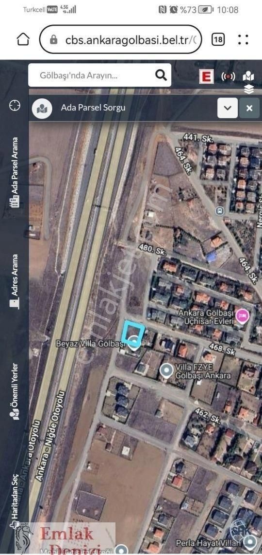 Gölbaşı Karşıyaka Mah. Tek Tapu Köşe Parsel - Görsel 6