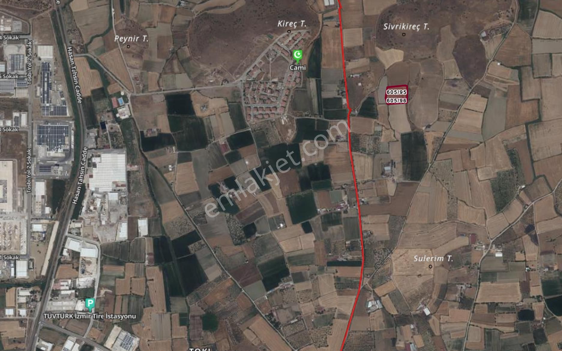 Emir Emlak'tan Satılık Muhteşem Tarla - Görsel 2