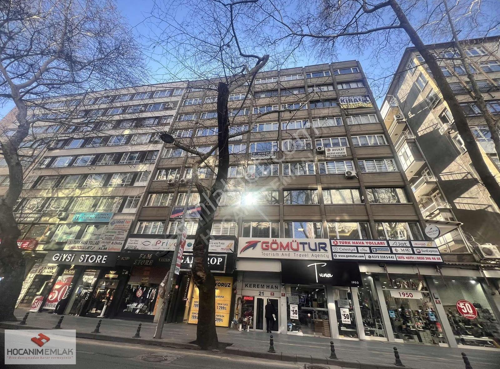 Necatibey Caddesi Keremhan İşhanında Ön Cephe 1+1 - Görsel 27