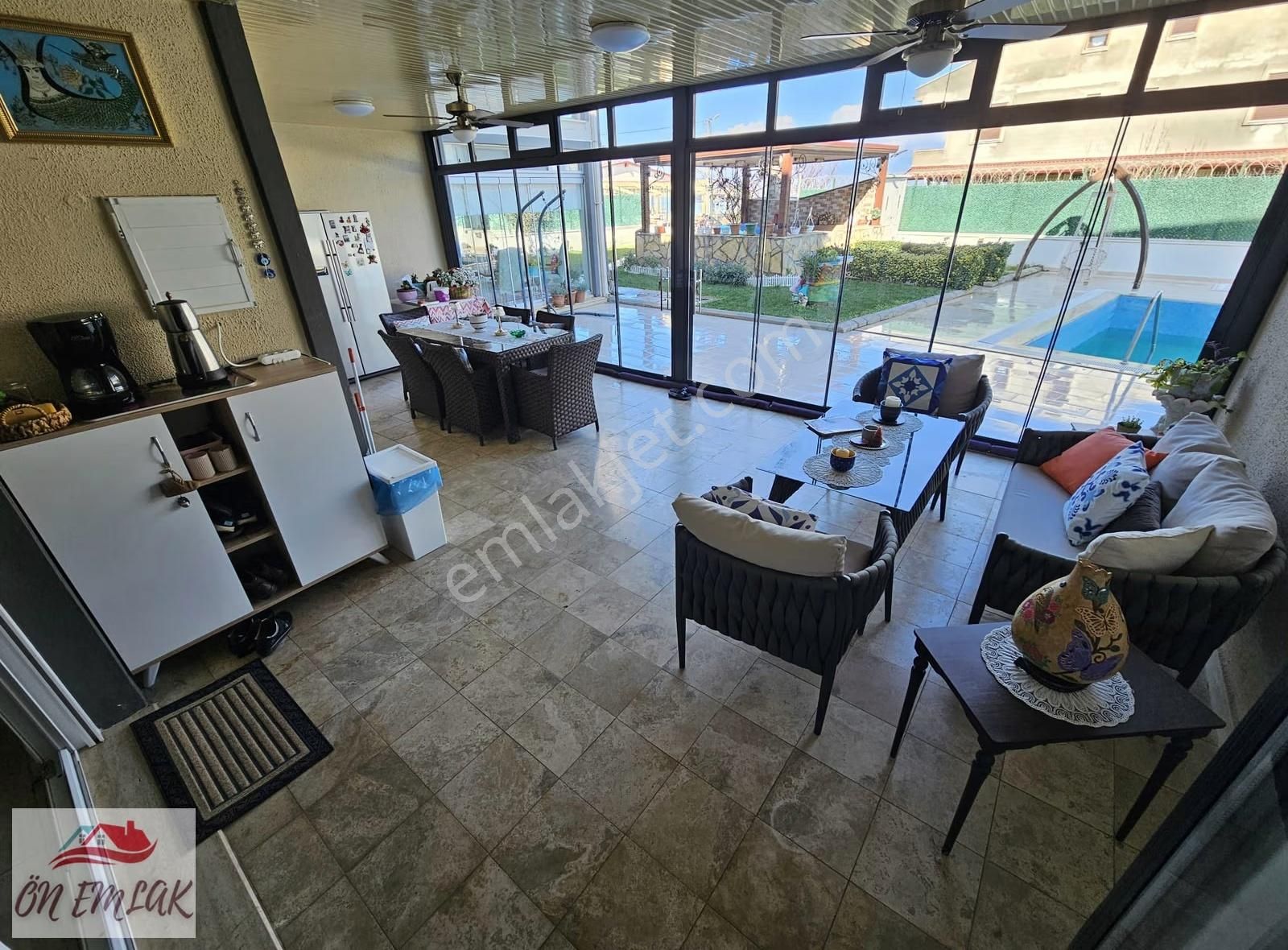 Pelitköy Denize 50 M Eşsiz Manzaralı Havuzlu Müstakil Lüks Villa - Görsel 9