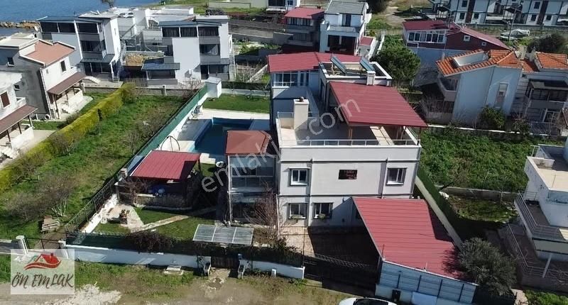Pelitköy Denize 50 M Eşsiz Manzaralı Havuzlu Müstakil Lüks Villa - Görsel 27