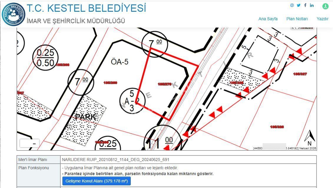 Nilvest'ten Bursa Kestel Narlıdere Mh.sinde 2 Kat İmarlı Arsa - Görsel 19