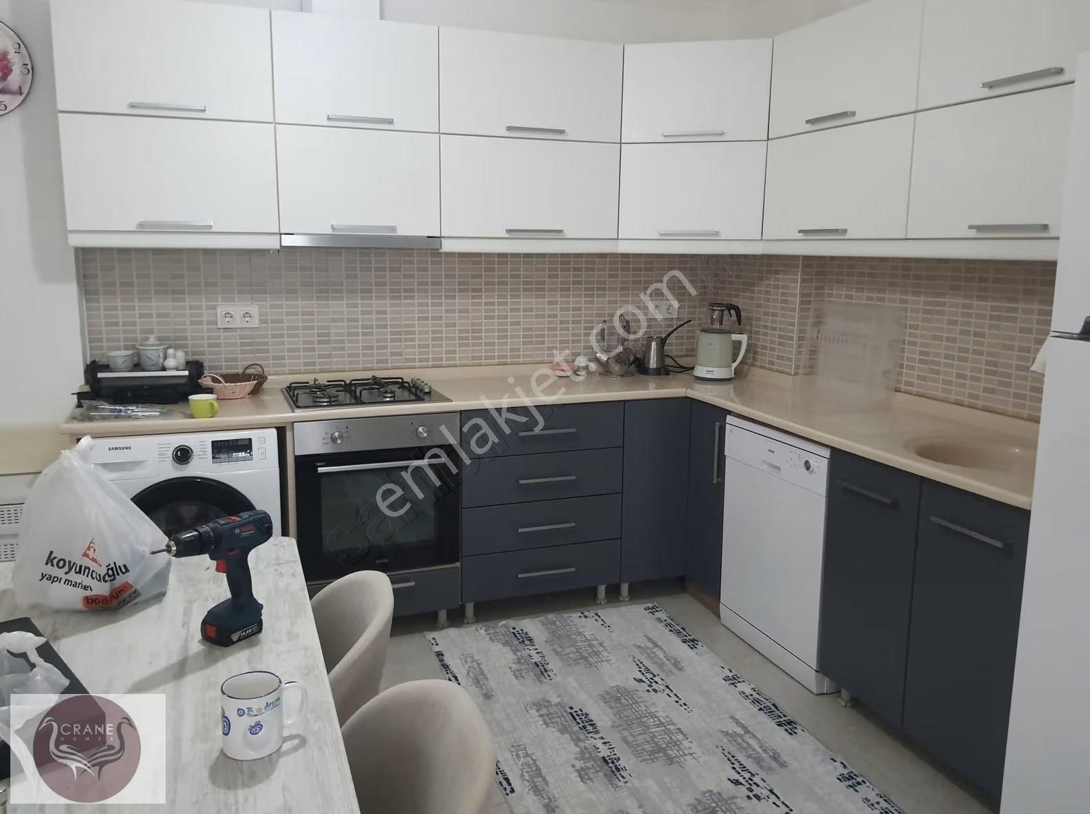 Gündoğan Sahil Sitesi Bahçe Kullanımlı Manzaralı Plajlı - Görsel 17