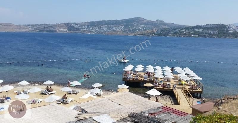 Gündoğan Sahil Sitesi Bahçe Kullanımlı Manzaralı Plajlı