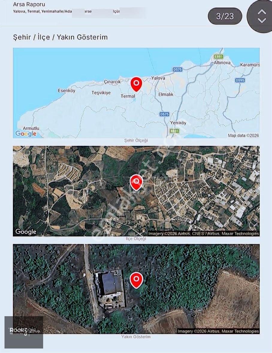 Yalova Termal Yeni Mahallede 350 M2 Satılık Arsa - Görsel 8