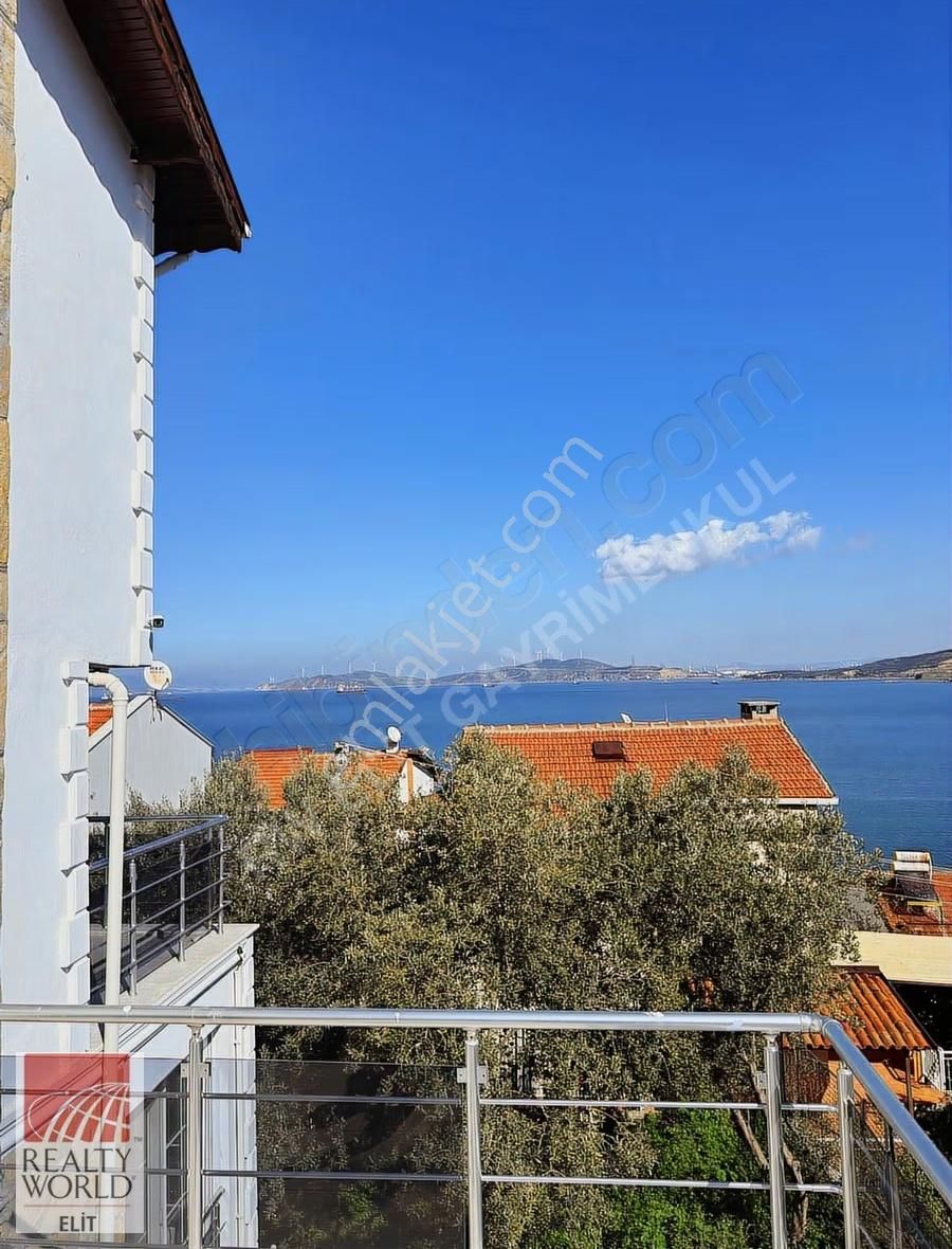 Yeni Foça'da Deniz Manzaralı, İhtişamlı Dubleks - Görsel 10