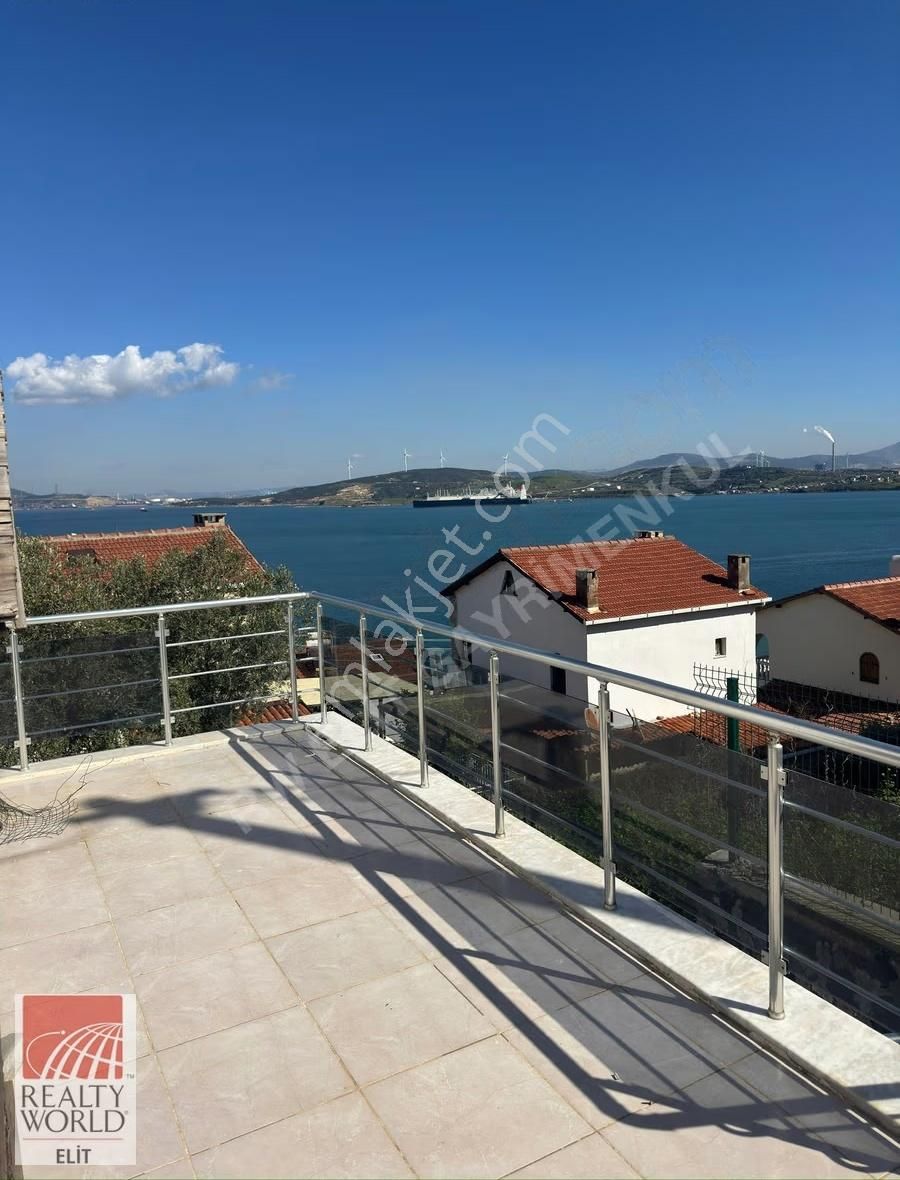Yeni Foça'da Deniz Manzaralı, İhtişamlı Dubleks - Görsel 4