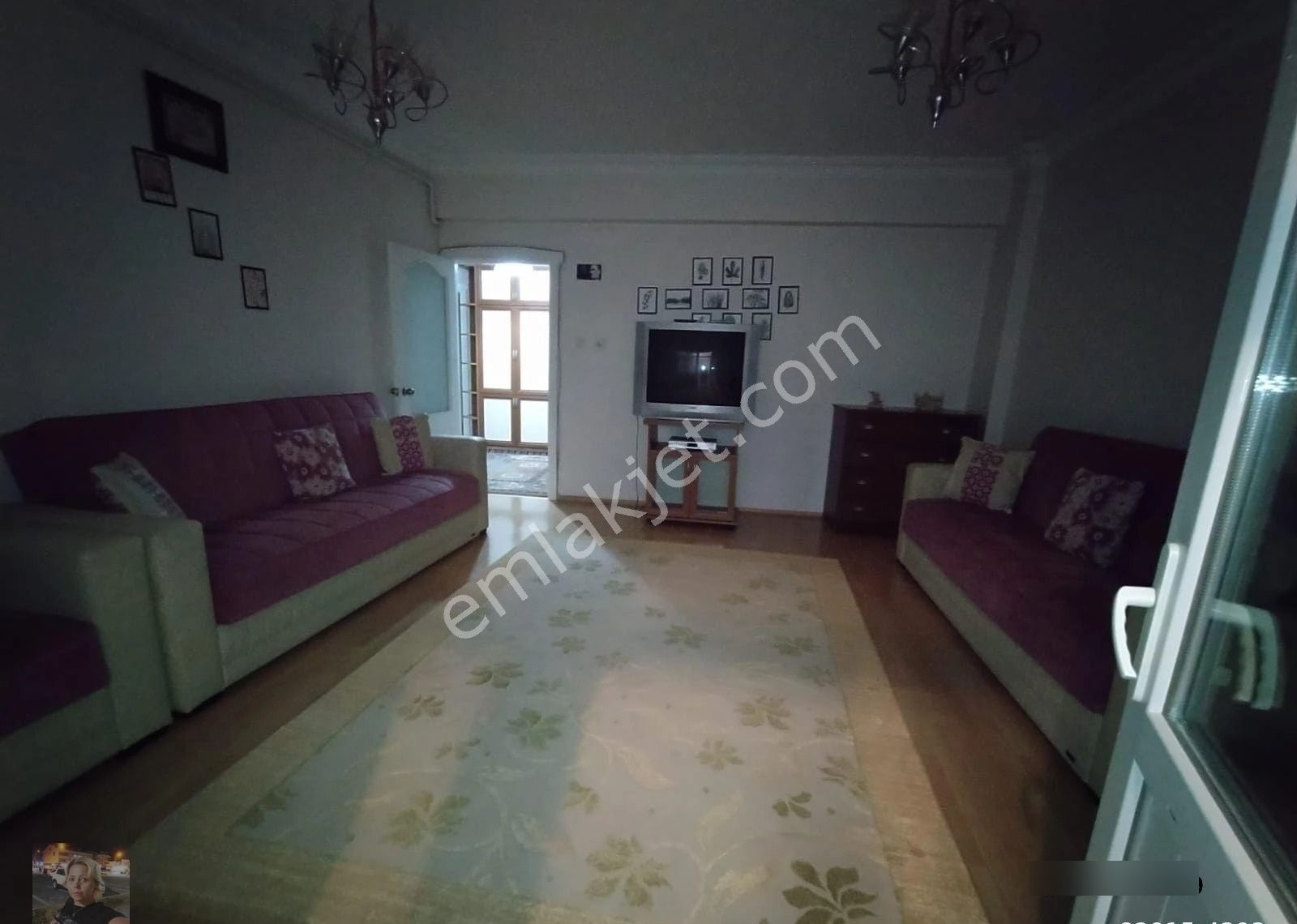 Büşra Gayrimenkulden Çarşı Merkezde Eşyalı Kiralık Daire 2+1 Kat 3 Doğalgazlı Kombili