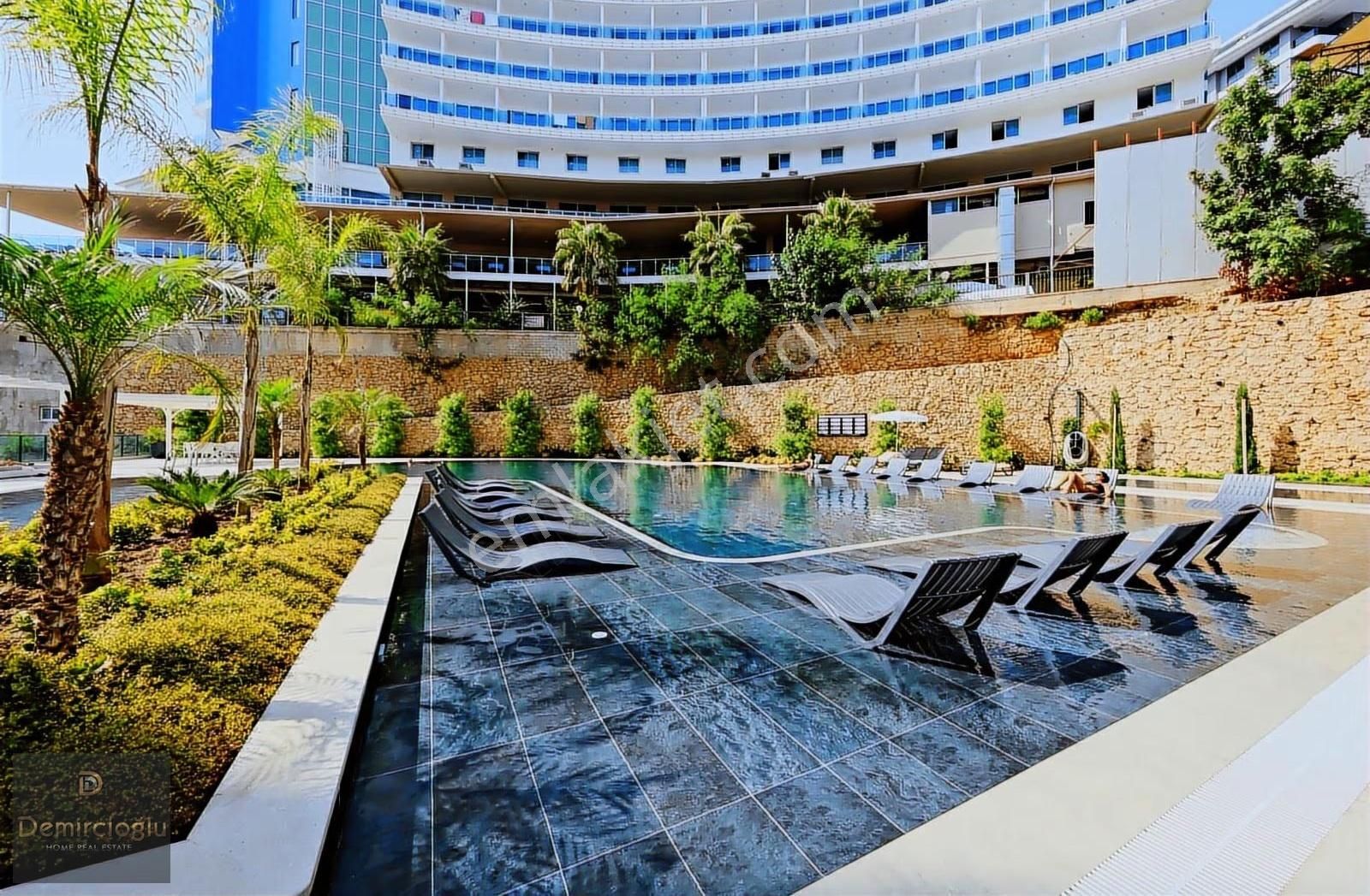 Alanya Tosmurda Kiralık 1+1 Lüks Site İçerisinde Mobilyalı Daire - Görsel 20