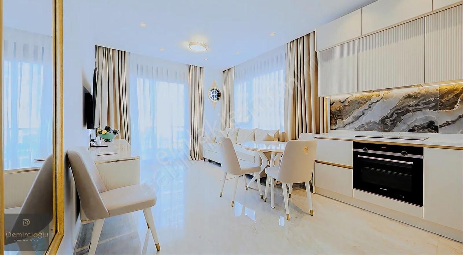 Alanya Tosmurda Kiralık 1+1 Lüks Site İçerisinde Mobilyalı Daire - Görsel 8