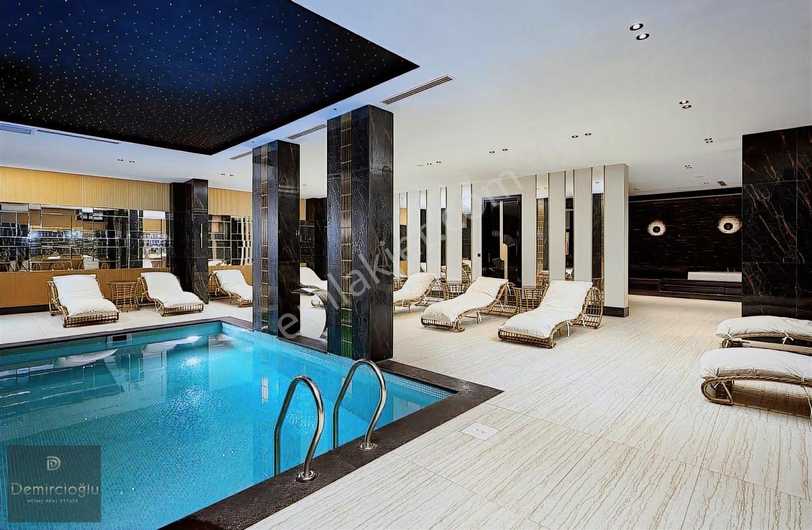 Alanya Güllerpınarı Kiralık 1+1 Ultra Lüx Sitede Mobilyalı Daire - Görsel 32