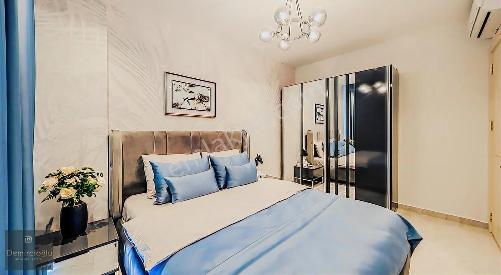 Alanya Güllerpınarı Kiralık 1+1 Ultra Lüx Sitede Mobilyalı Daire - Görsel 10