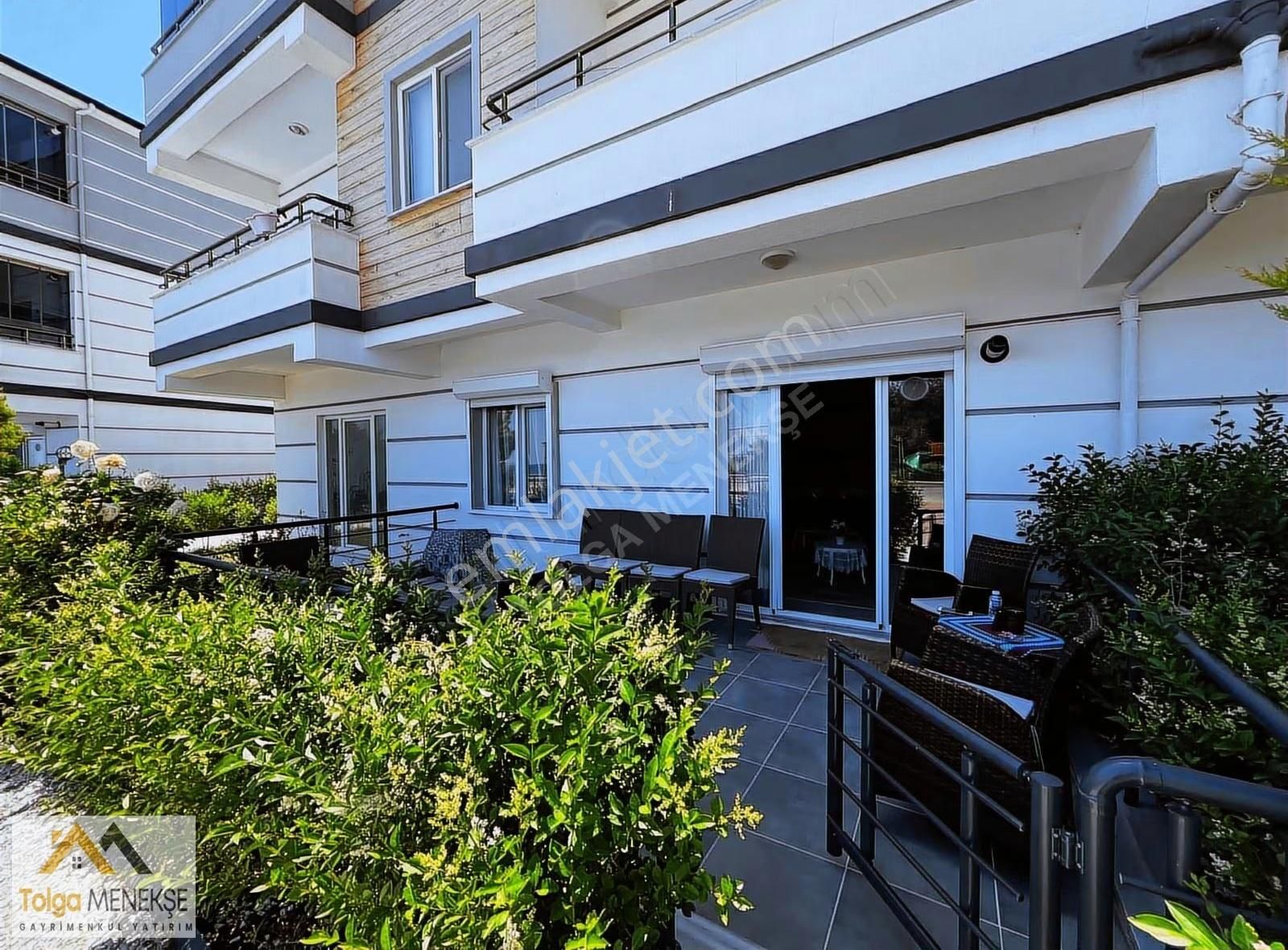 Kumbağda Havuz Deniz Doğa Manzara Bahçe Katı İskanlı Eşyalı 1+1 - Görsel 14