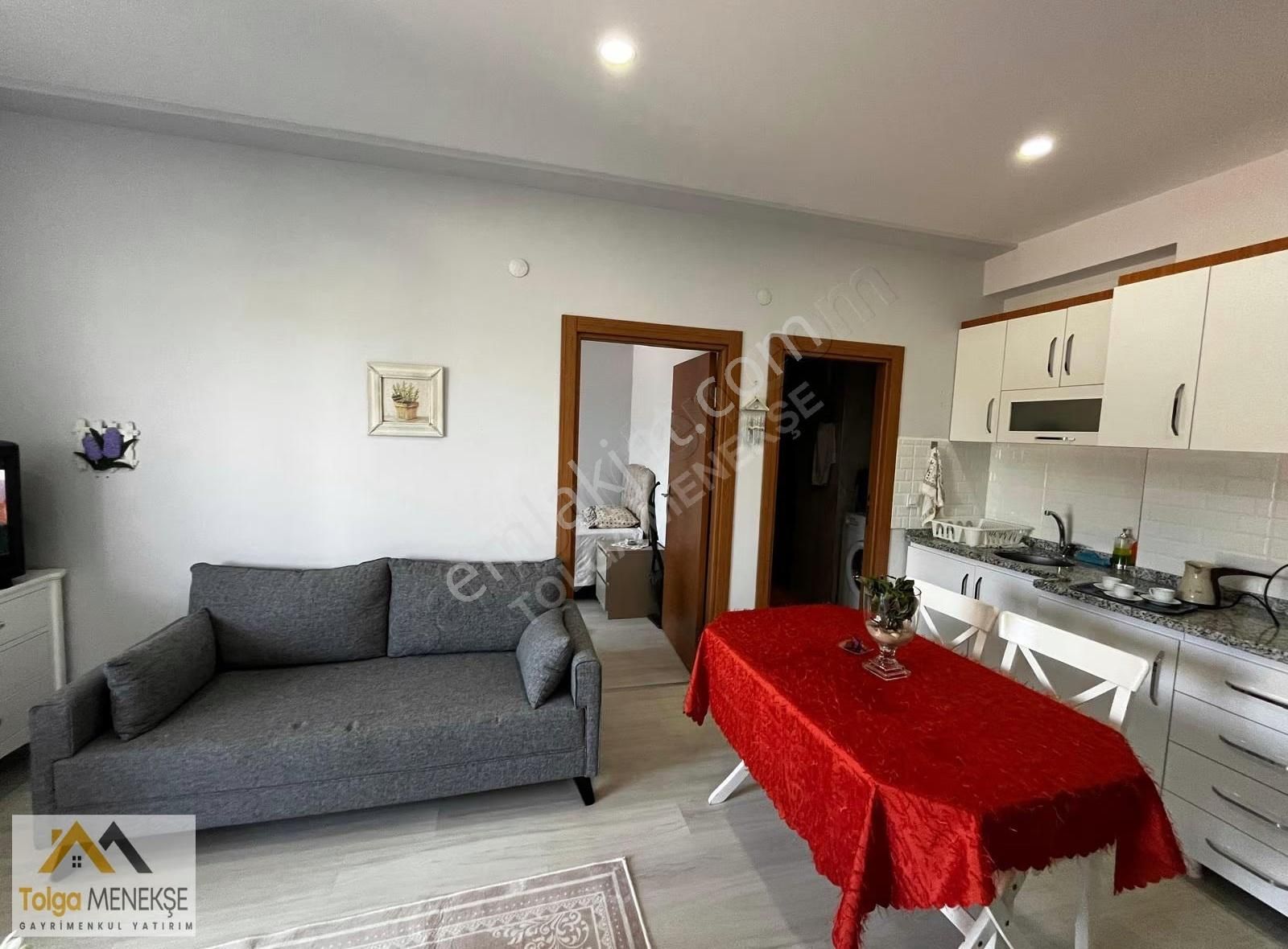 Kumbağda Havuz Deniz Doğa Manzara Bahçe Katı İskanlı Eşyalı 1+1 - Görsel 23