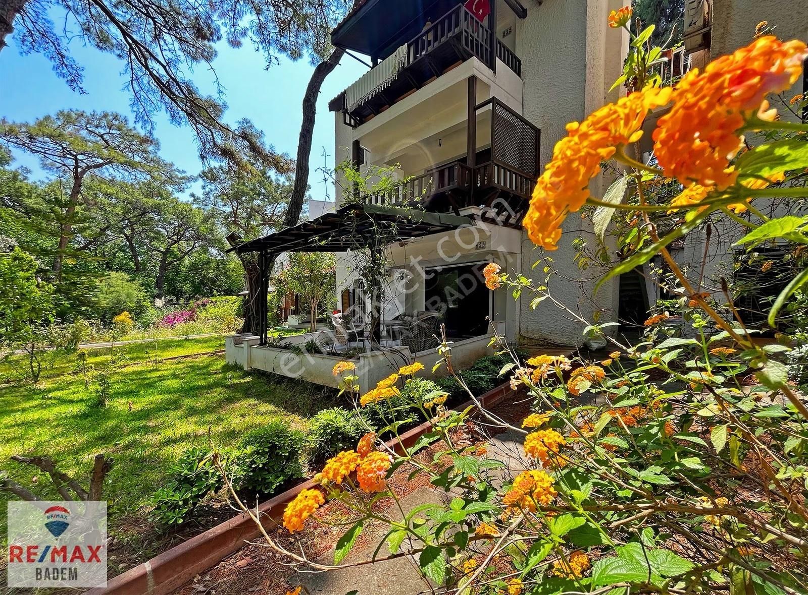 Datça Aktur Tatil Sitesinde Satılık 2+1 Bahçe Katı Menekşe - Görsel 22