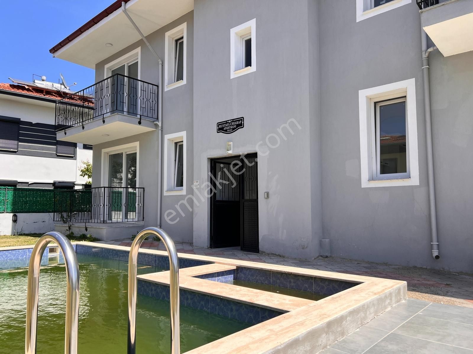 Ortaca Dalyan'da Havuzlu Binada Kiralık Sıfır 2+1 Daire - Görsel 28