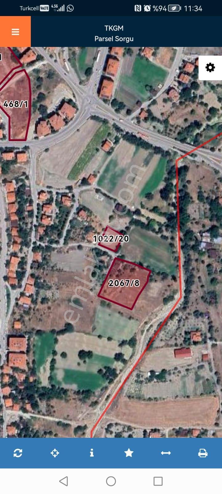 Beypazarı Hacıkara'da 860 M2 Hisse