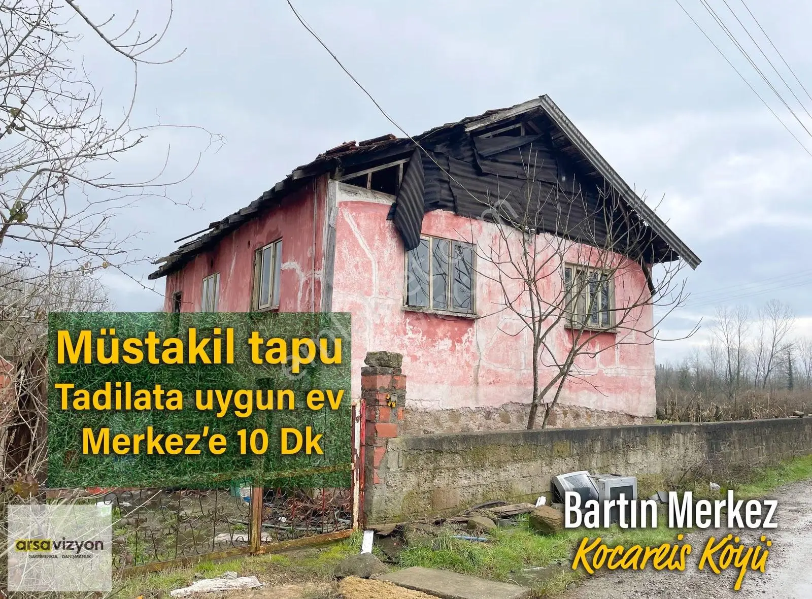 Kocareis'te Müstakil Ev Ve Arsası - Görsel 5