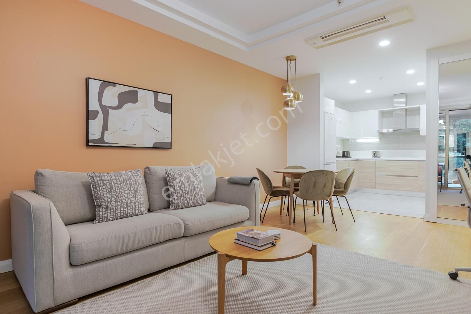 Vadistanbul Teras Evlerde Kiralık 1+1 | Geniş Teraslı Full Eşya - Görsel 2