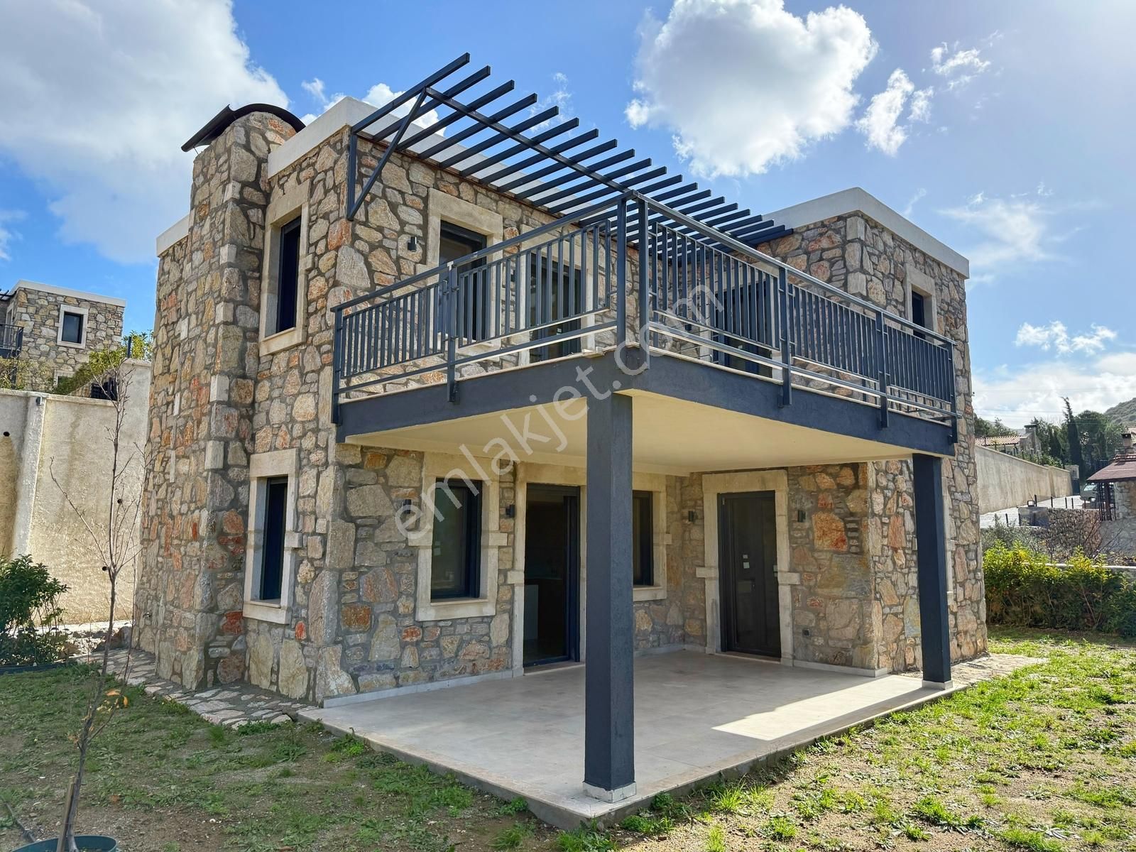 Eski Datça'da Modern Taş Mimari | 3+1 Müstakil Villa J Blok