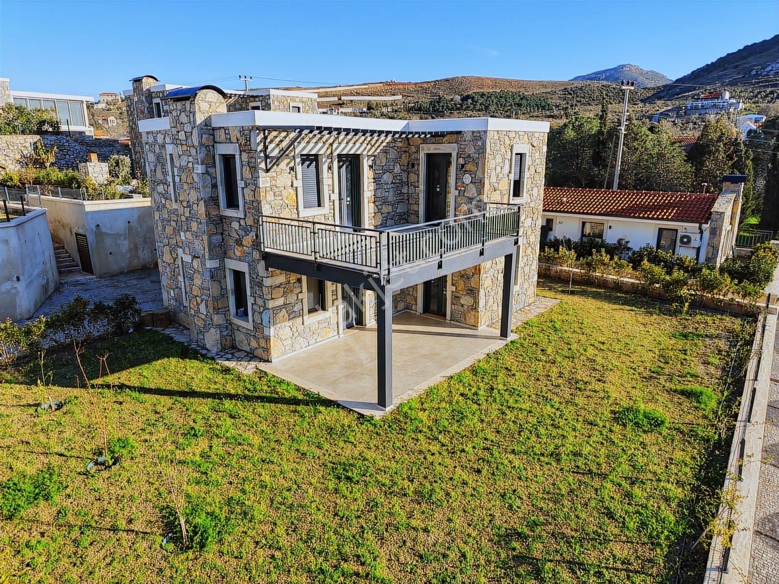 Eski Datça'da Modern Taş Mimari | 3+1 Müstakil Villa D Blok