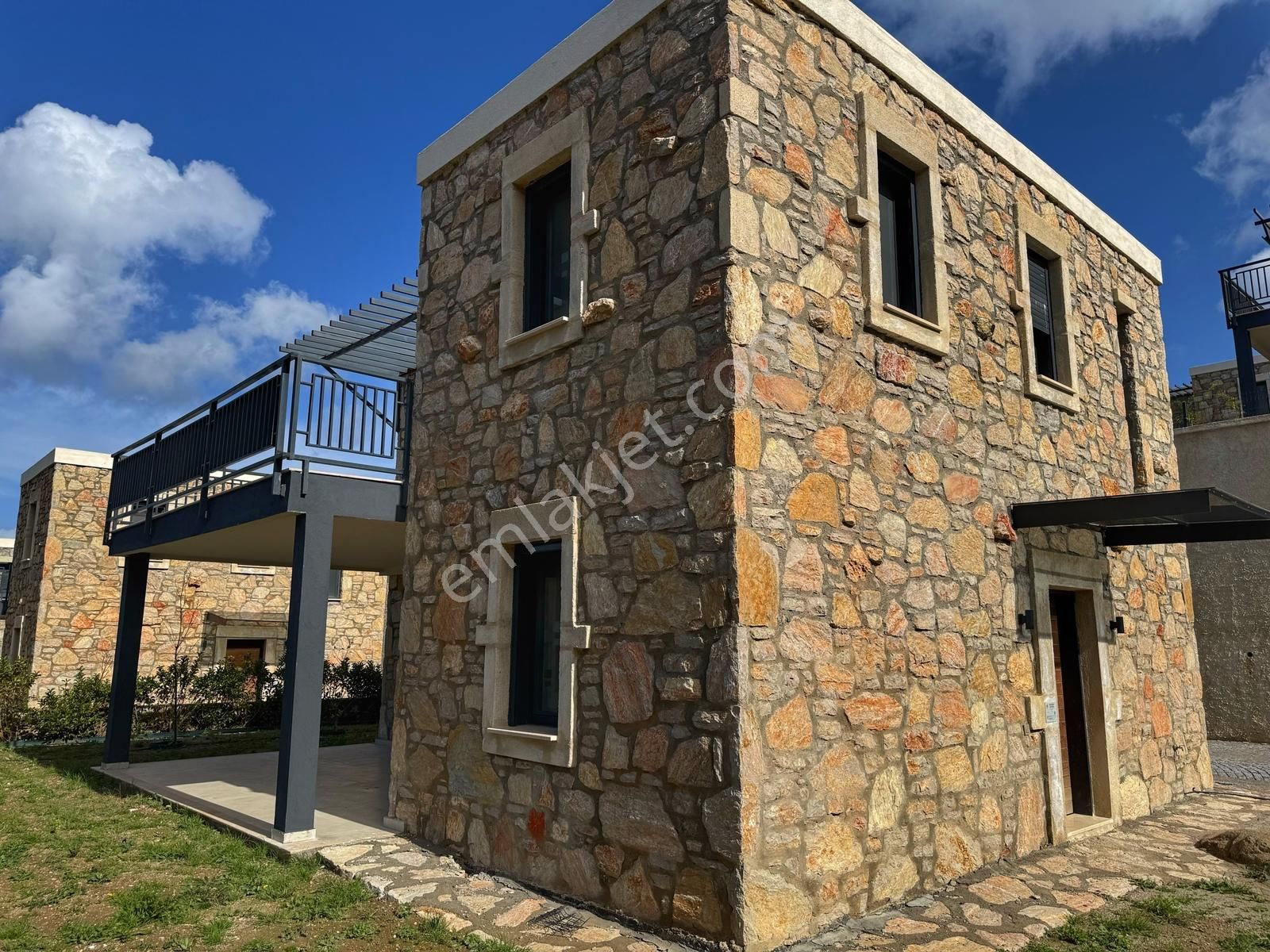 Eski Datça'da Modern Taş Mimari | 3+1 Müstakil Villa D Blok - Görsel 13